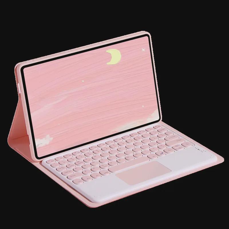 iPad 9 Compatible Spanish Bluetooth Keyboard Case for iPad 8/Air 3 (10.5")/iPad (10.2")
