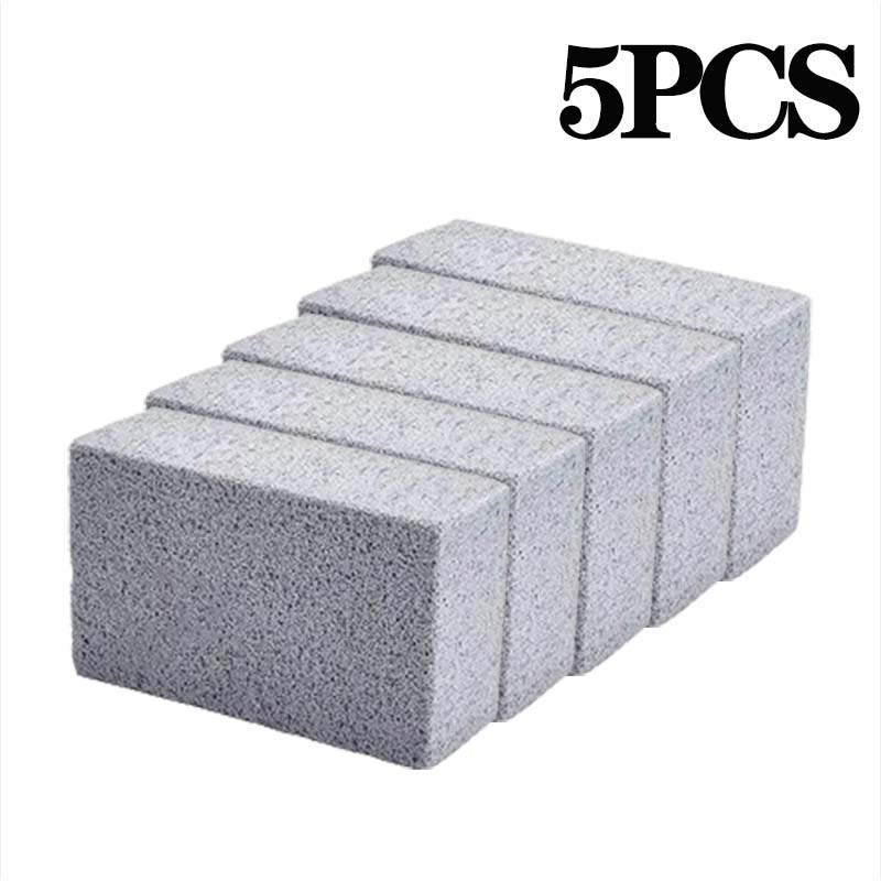 BBQ Grill Cleaning Bricks BBQ Heat Resistant Cleaning Pumice Brush Powerful Stain Remover Cleaning Tools BBQ Tools