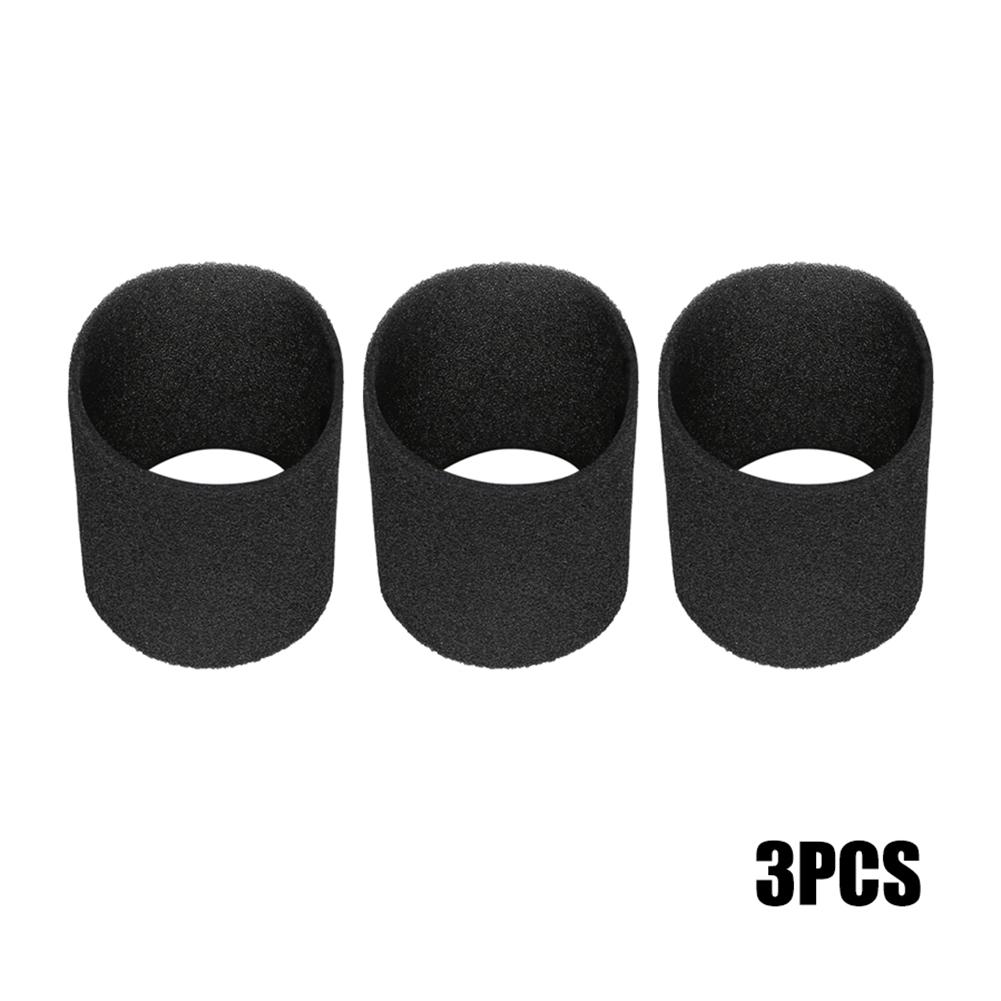 Indoors Living Room Foam Filters Filter Kits Replacement Vacuum Parts 3pcs