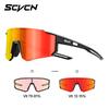 SCVCN New Photochromic Cycling Glasses UV400 Men Women Hiking Goggles Sports Sunglasses Outdoor Cycling Road MTB Bike Glasses