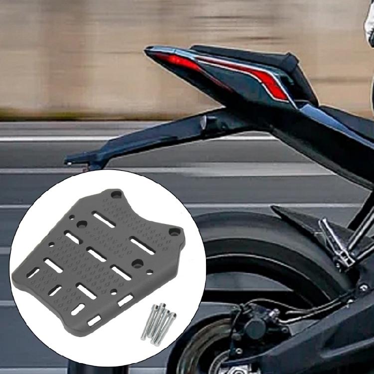 Universal Scooters Rear Rack Aluminum Top Box Base Plate Rear Luggage Support Platform Simple Installation for PCX160