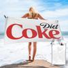 Coke Lustiger Liebhaber Diät Strandtuch Weiche Mikrofaser Schnelltrocknend Saugfähig Schnelle Handtücher Für Pool