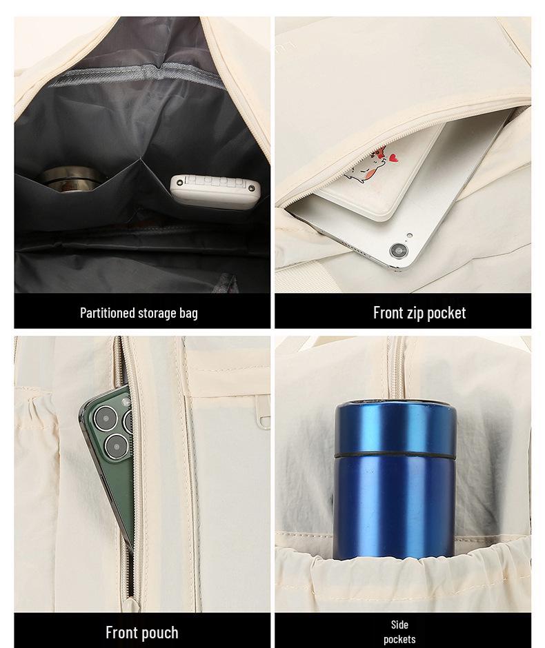 Versatile Large-Capacity Travel Bag: Ideal for Students, Business Trips, Sports, Fitness, or Maternity Needs