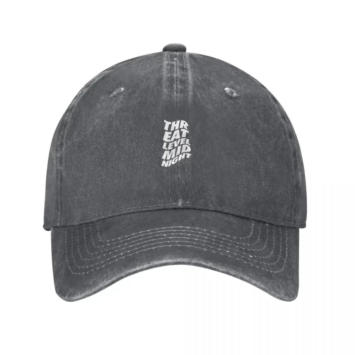 Threat Level Midnight White Baseball Cap Hat Baseball Cap Golf Cap Hats Unisex WoUnisexs
