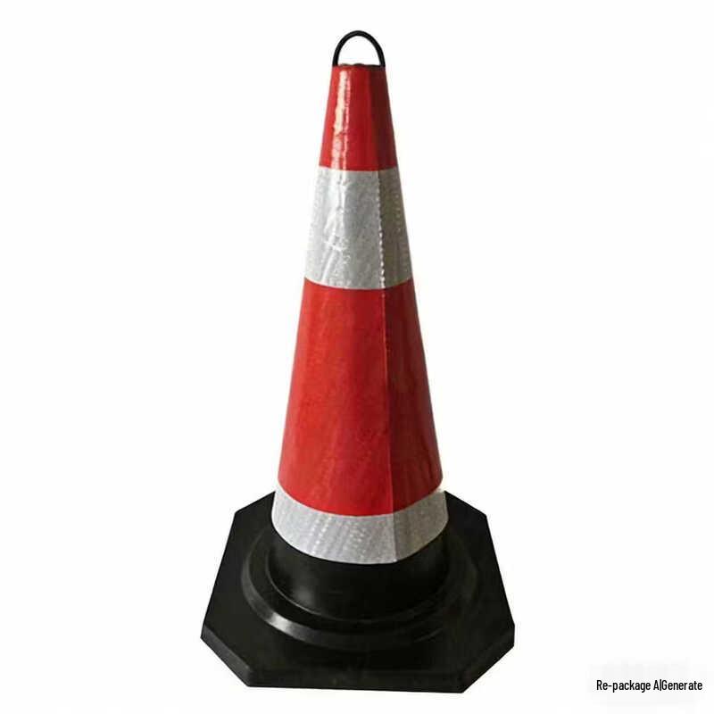 DAXTE Rubber Traffic Safety Cone