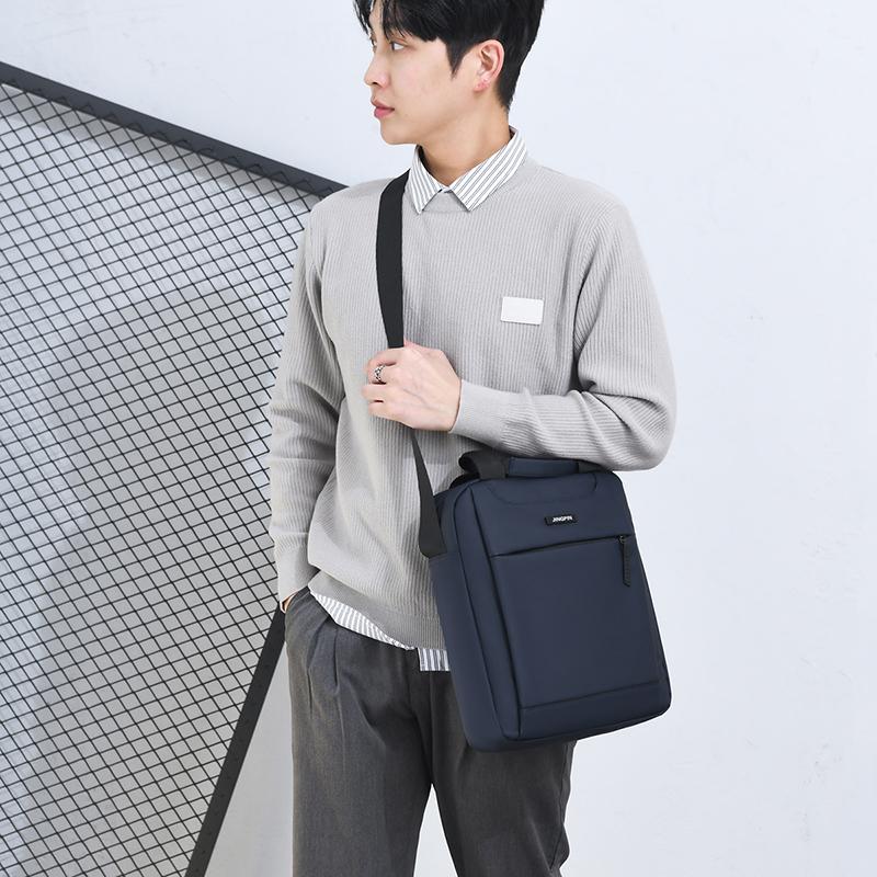 Business Pendler Handtasche Herren große Kapazität Umhängetasche Oxford Tuch Crossbody Tasche