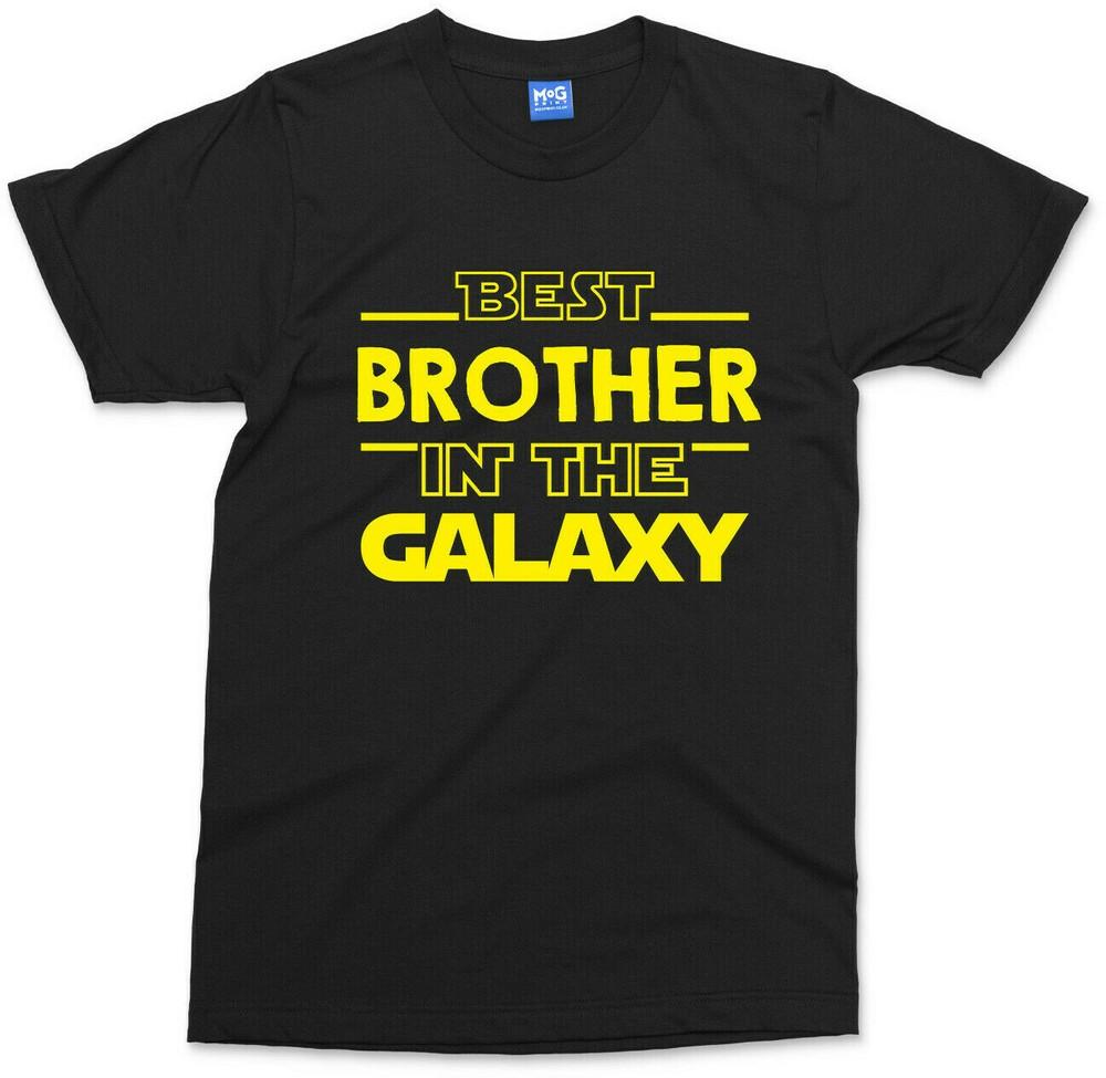Best Brother In the Galaxy T-Shirt Cool Bro Birthday Gift Brothers Love Tee