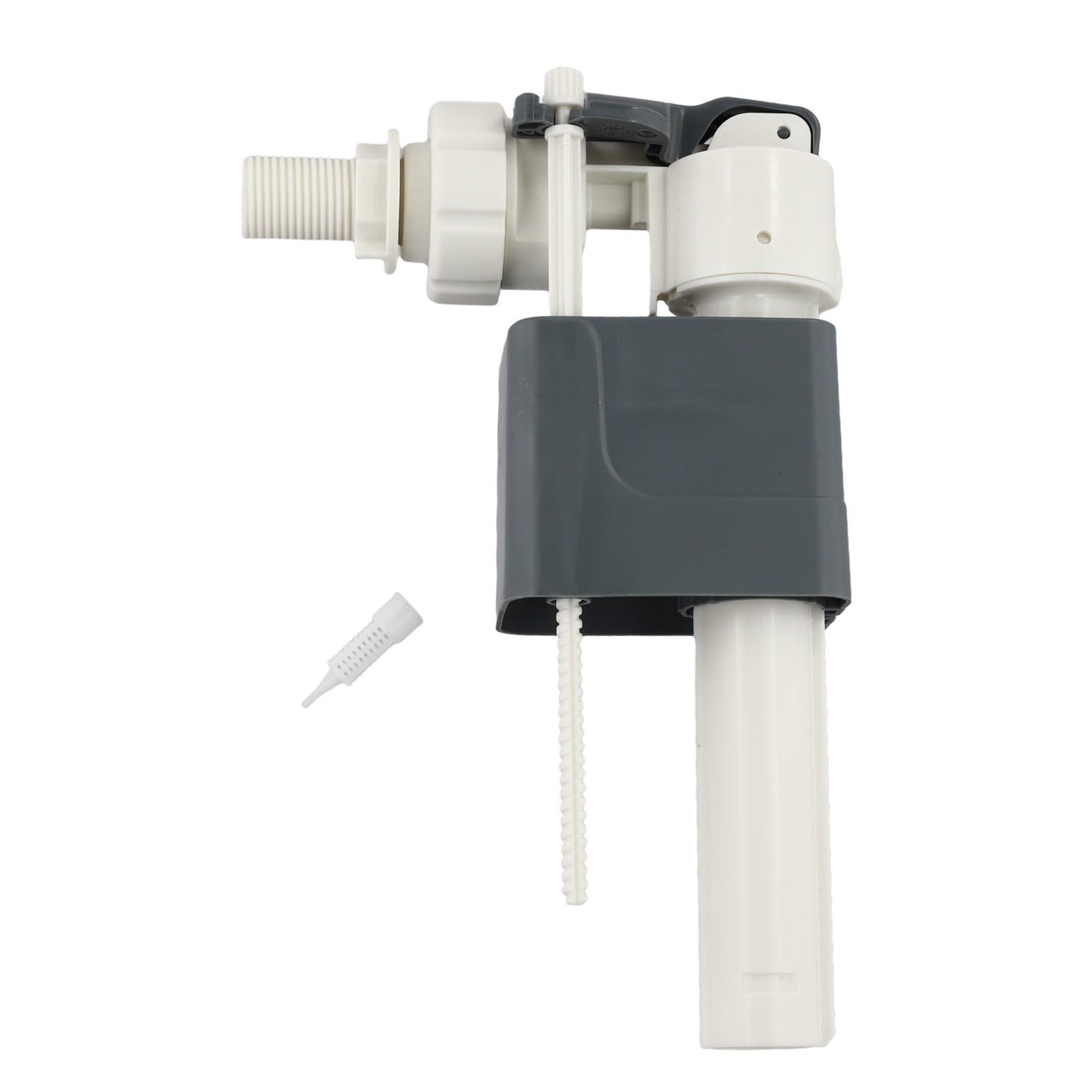 Bathroom InWall Water Tank Inlet Valve Space Saving Toilet Solution White 1/2 in