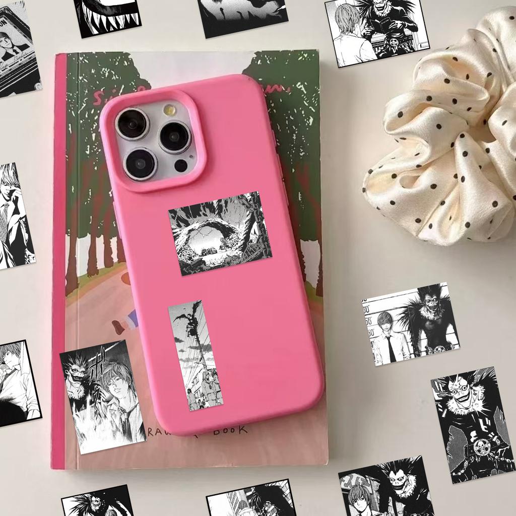 105Pcs/Set DEATH NOTE . Classical Black & White Series 01 Stickers Waterproof DIY Fashion Decals Stickers