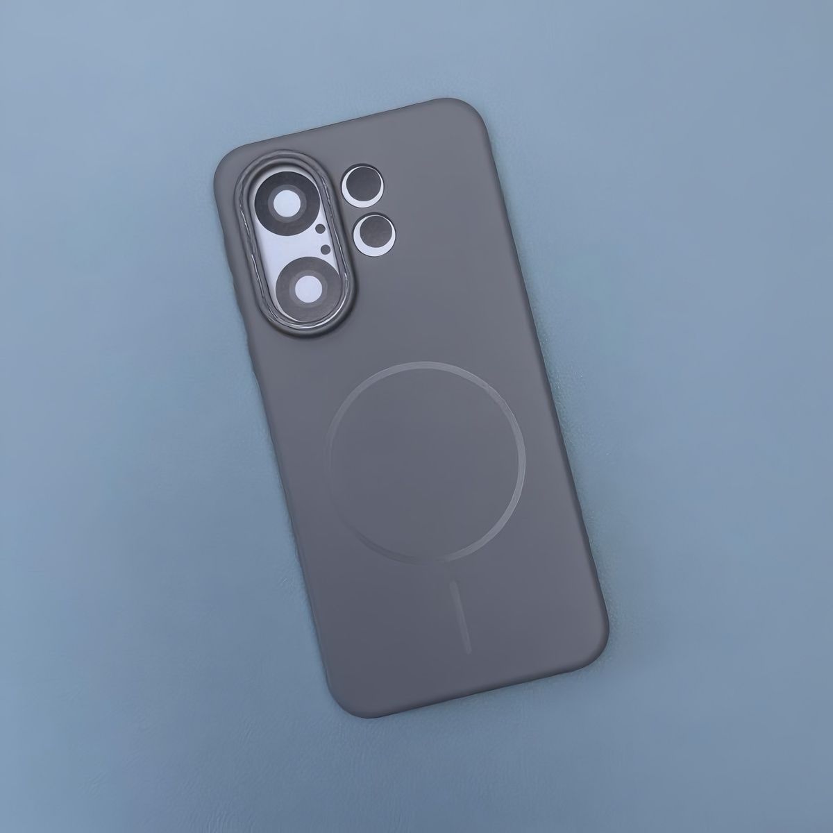 

Для VIVO X200 FE Чохол Простий І М який Магнітний PC Приємний На Дотик І Протиударний Чохол Для VIVO S30 Pro Mini Funda vivo S30 Pro mini світло-сірого кольору