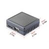 Vehicle Specific Stereo Adapter with Microphone Delivering Premium Sound Quality for W124 W140 W210 W163 BE2210 BE1650