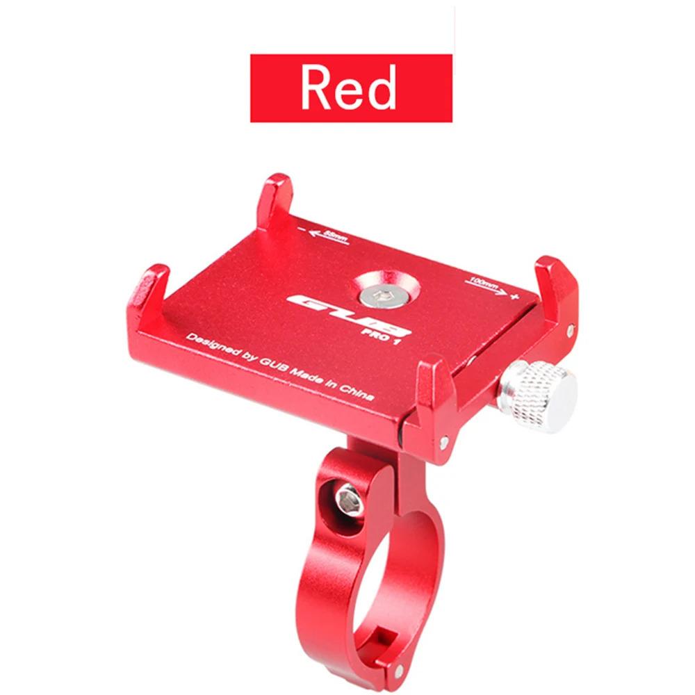 Gub Aluminum MTB Bike Bicycle Handlebar mobile Phone Gps Mount Holder fixed Motorcycle For iPhone Samsung cycling Accessories
