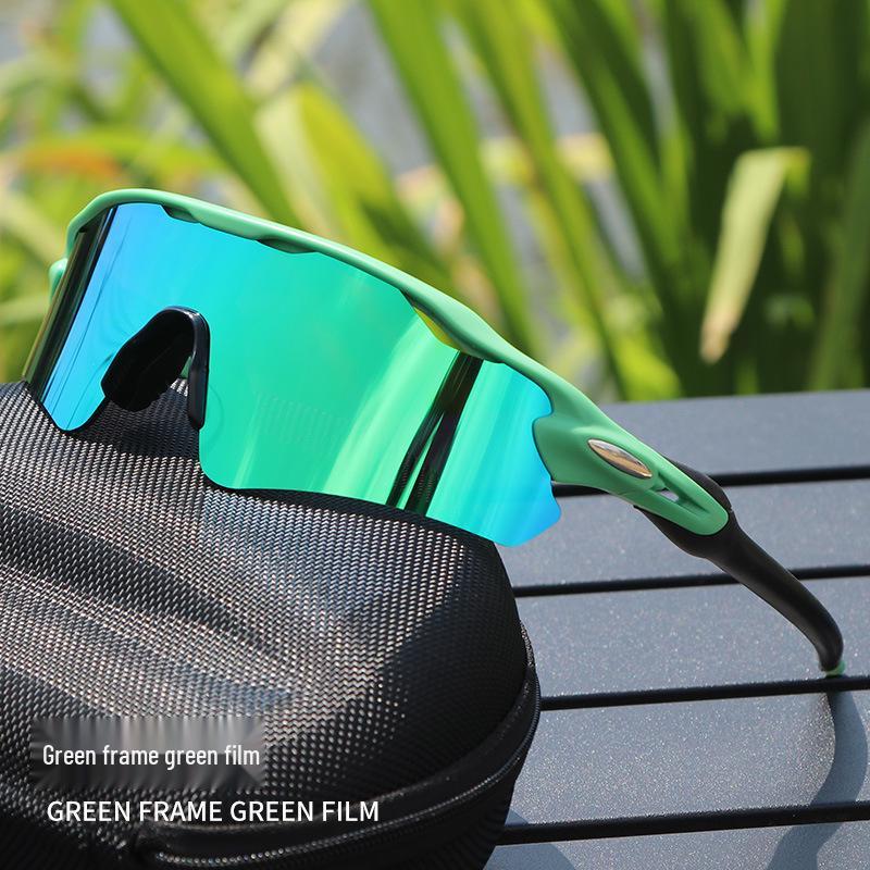 Cross-Border E-commerce TR90 Colorful Cycling Sunglasses for Outdoor Sports, Prescription-Compatible.