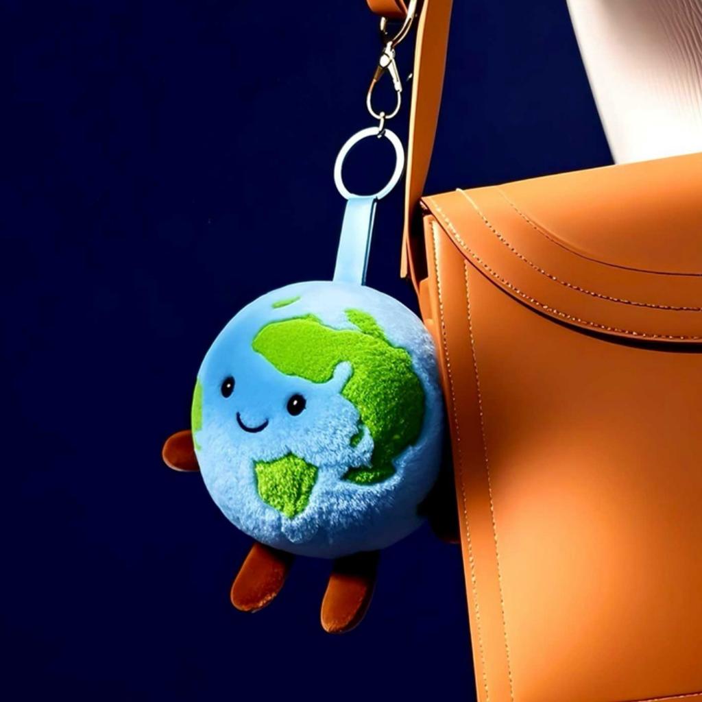 Solar System Plush Toy Set 8 Soft Stuffed Planets Earth Mars Uranus Kawaii Space Plushies Science Gift for Kids