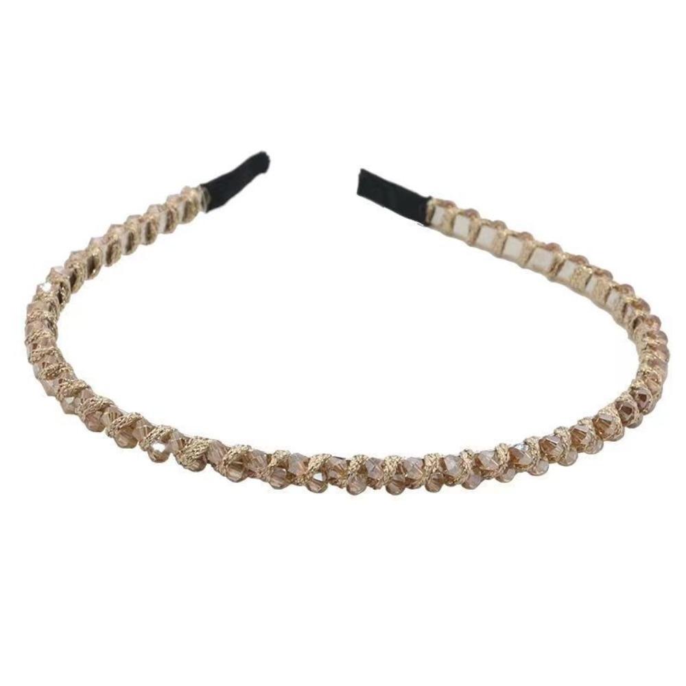 Rhinestone Headwear Crystal Hair Hoop Women Hairband Hair Holder  for Women Lady Girl
