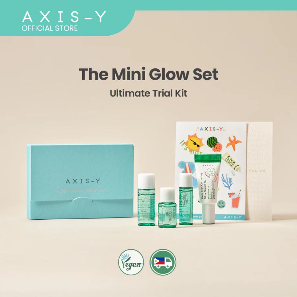 [AXIS-Y OFFICIAL] Mini Glow Set - Cleanse + Clear + Repair + Glow Starter Kit
