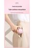 New USB Rechargeable Neck-Hanging Mini Fan with Foldable Design for Strong Wind Power