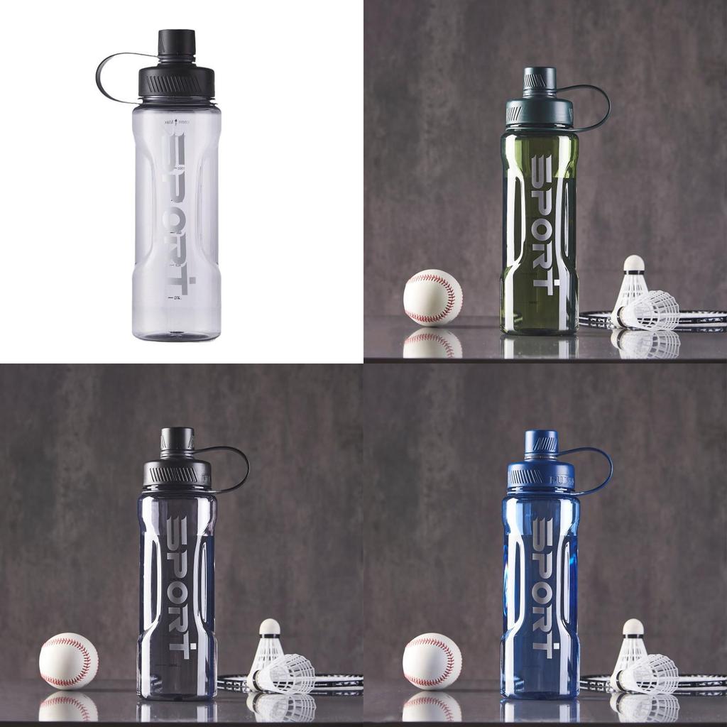 Large Capacity Sports Water Bottle With Drop Resistant Pc Material For Fitness Enthusiasts