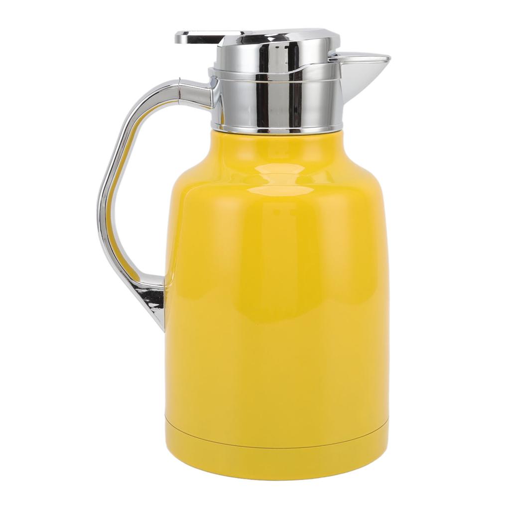 304 Stainless Steel Thermal Tea Pot Insulated Coffee Pot Hotel Restaurant Welcome Pot Silver