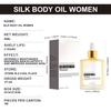 Silk Body Oil for Women 50ML, Moisturizing & Nourishing Perfume Body Oil, Silky Smooth, Long-Lasting Fragrance, Unisex Packaging