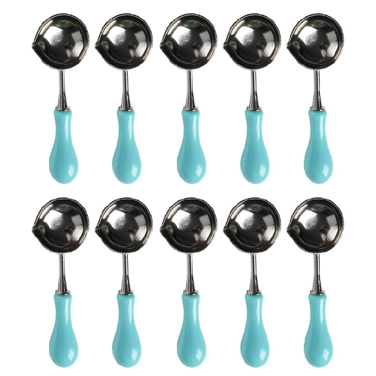 10 Pièces/Ensemble Cuillère à Fondre pour Cachet de Cire Cuillère à Cachet de Cire Cuillère à Fondre pour Cachet de Cire Enveloppe