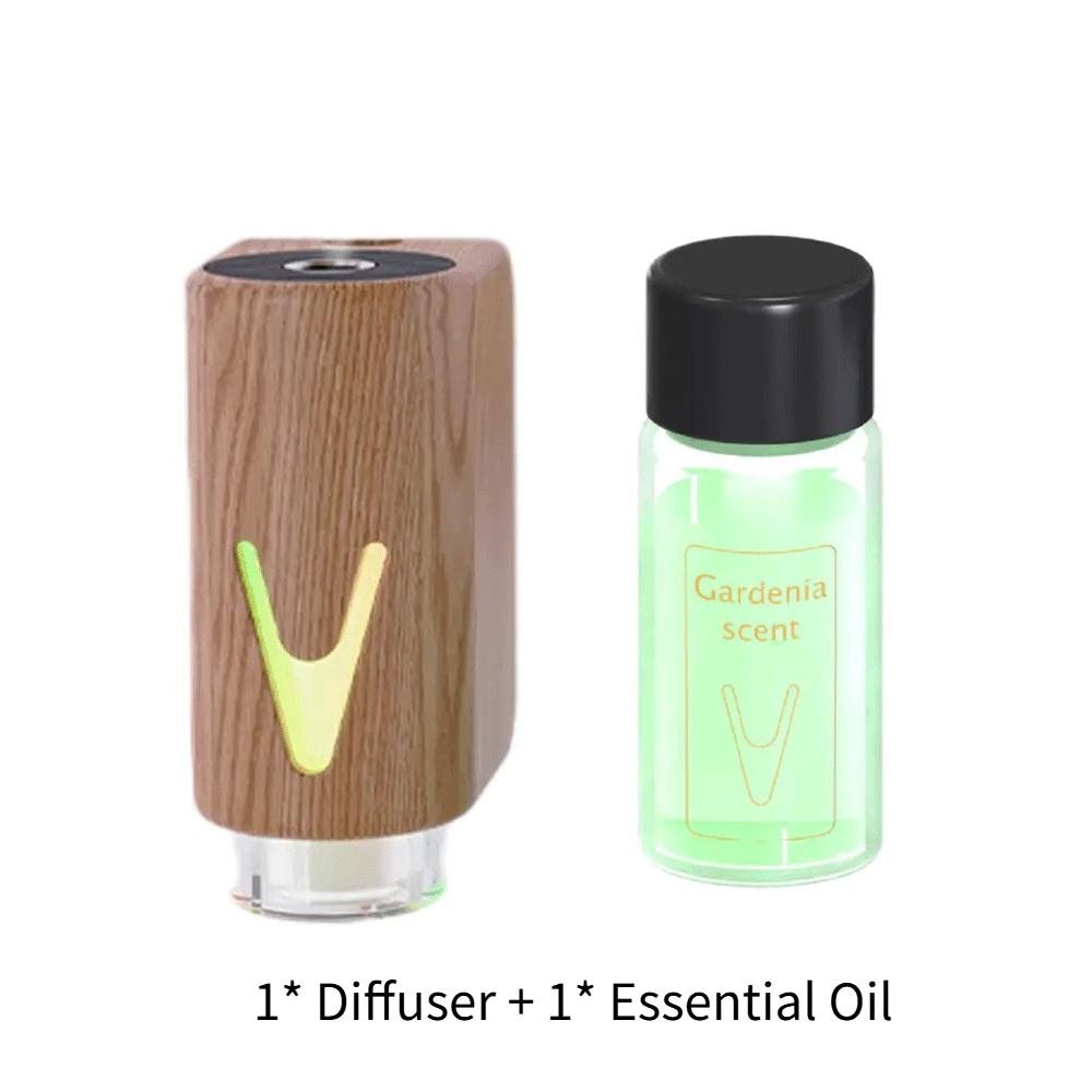 Car Aromatherapy Vehicle Aromatherapy Diffuser Fun Vehicle Scent Diffuser Wood Grain Auto Aromatherapy Spray air freshener