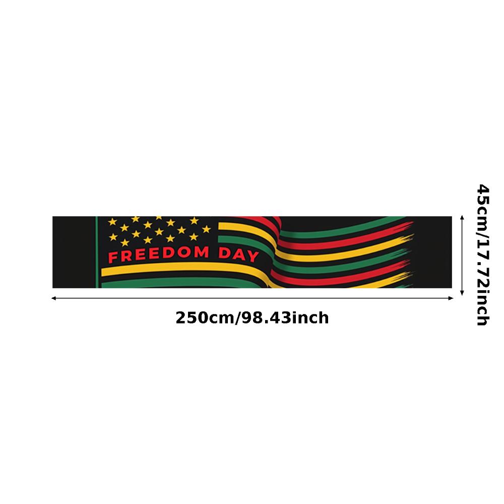 Lightweight Flag Banner Patriotic Banner Decorative Banner for Outdoor Decoration Public Gathering Memorial Event