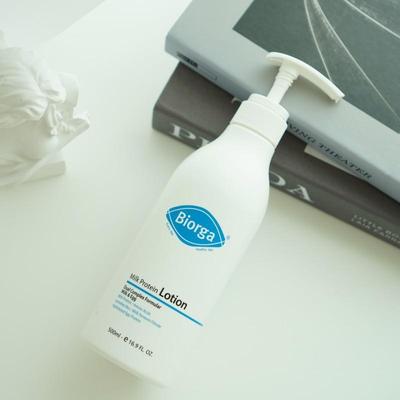 Milk Protein Lotion 500ml Dual Complex Formular Milk&Egg, Moisturizing, Korean Cosmetics, KBeauty, Sample