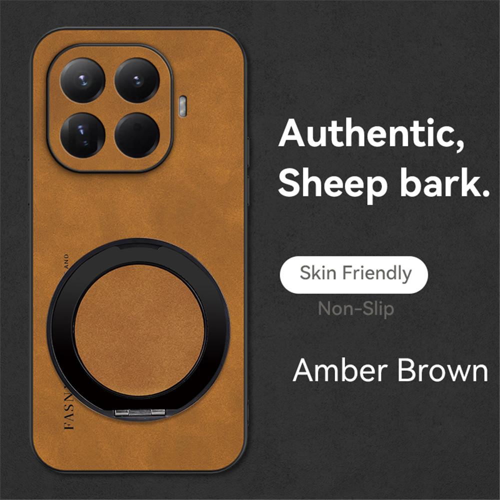 Luxuriöser Magnetischer Lederhalter aus Schafsleder Handyhülle Für Xiaomi 15T 14T Pro 13T 12T 11 Lite 12 17 Pro Max Ständer Stoßfeste Hülle