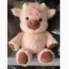 45Cm Cute West Highland Calf Doll Running Little Cow Plush Toy Cartoon Soft Stuffed Animal Companion Toy Appease Kid Doll