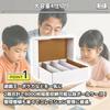 Trading Card Storage Box Dividers Large Capacity Accommodates Approximately 8000 Cards Set 2 Case Collection (white)