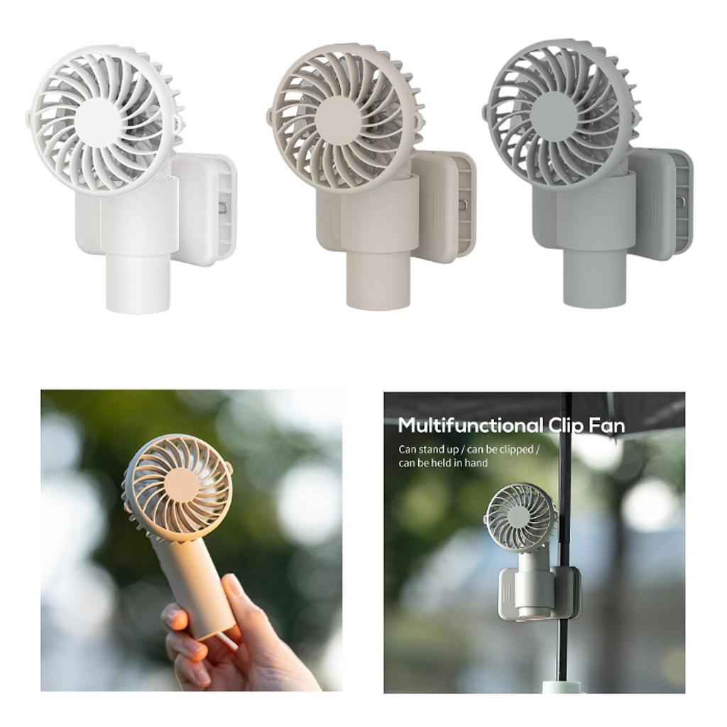 Clip on Fan Portable Personal Fan with Detachable Base for Desk Use And Outdoor Activities