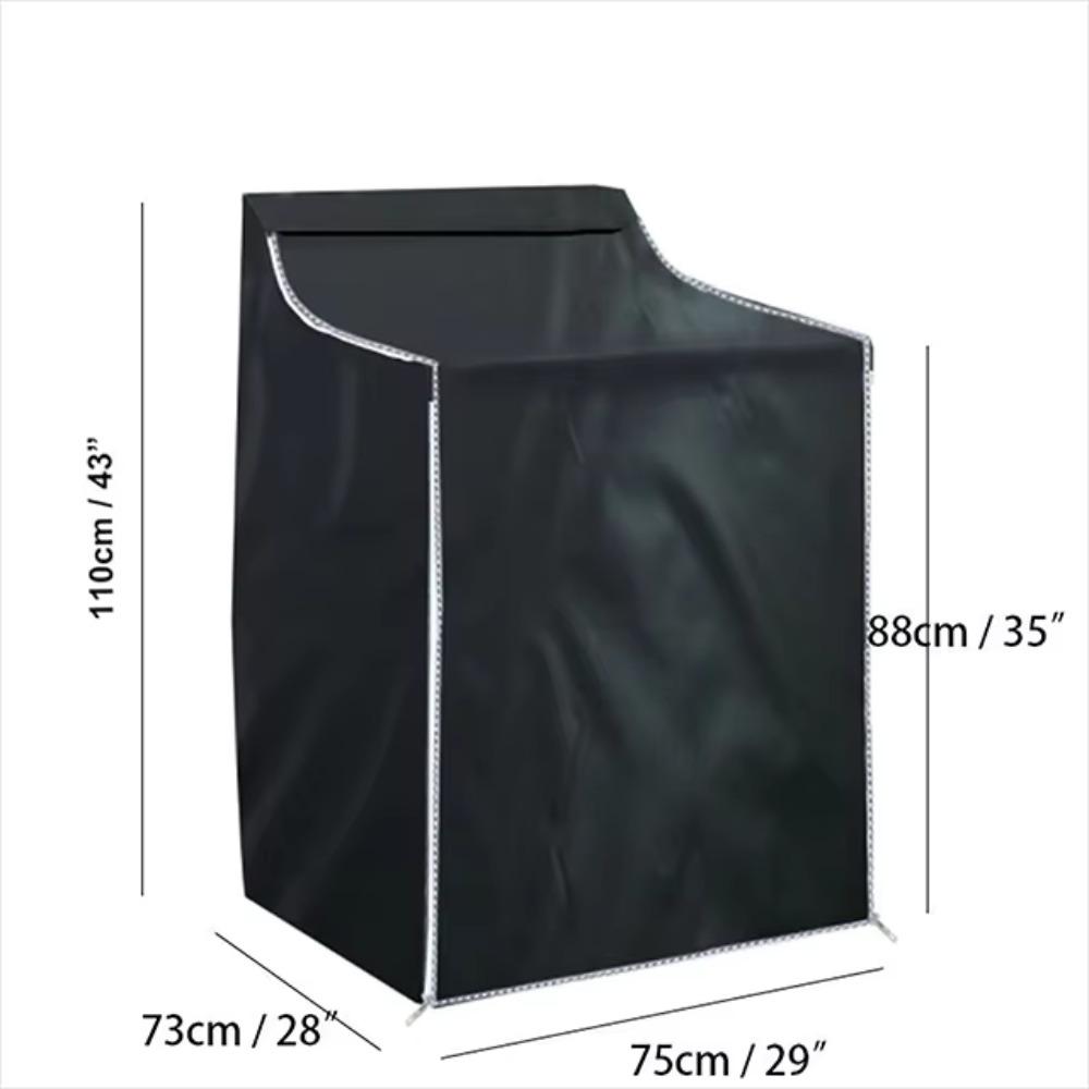 Washer Dryer Cover For Top-loading Machine Waterproof Dustproof Sun-Proof Suitable For Most Washers Dryers On Market