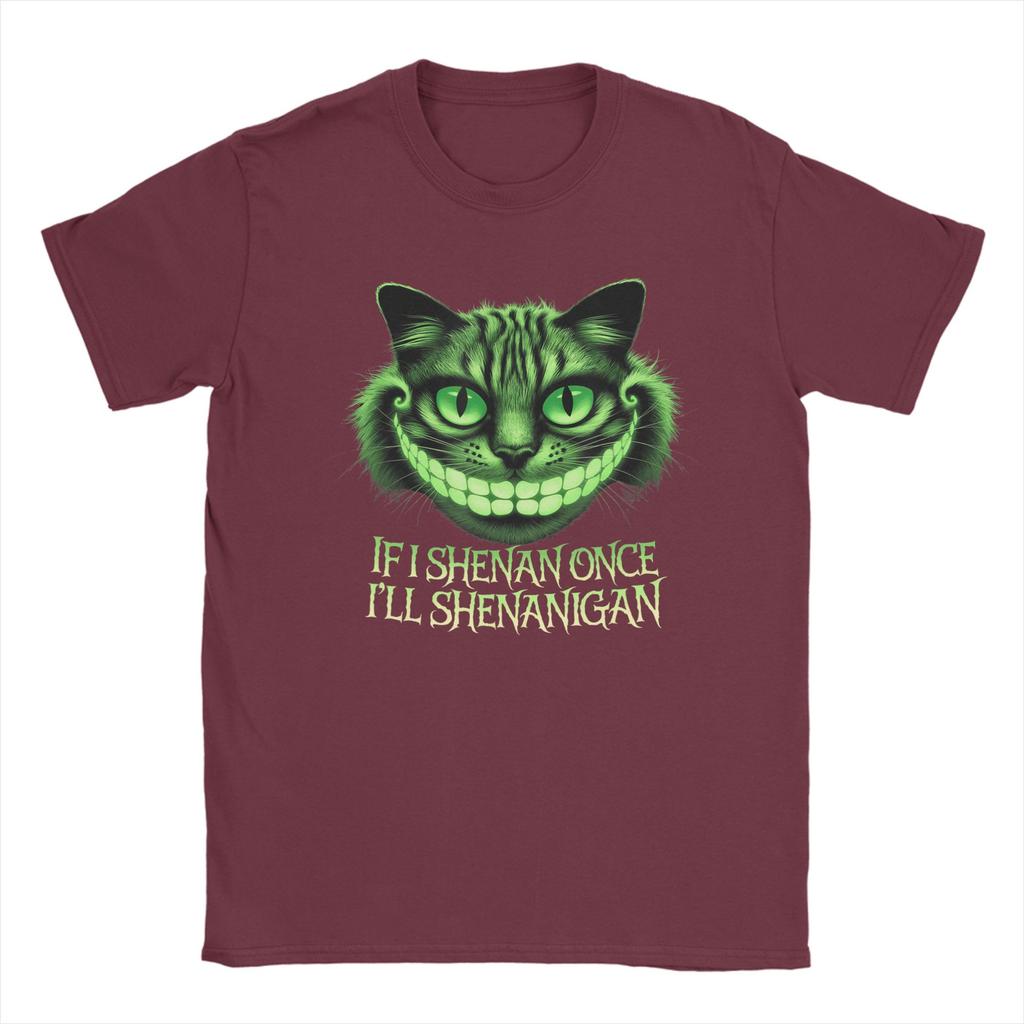 If I Shenan Once Ill Shenanigan 100 Cotton TShirt For Unisex Summer Vintage T Shirts ONeck Harajuku Tees Oversize Custom Tops