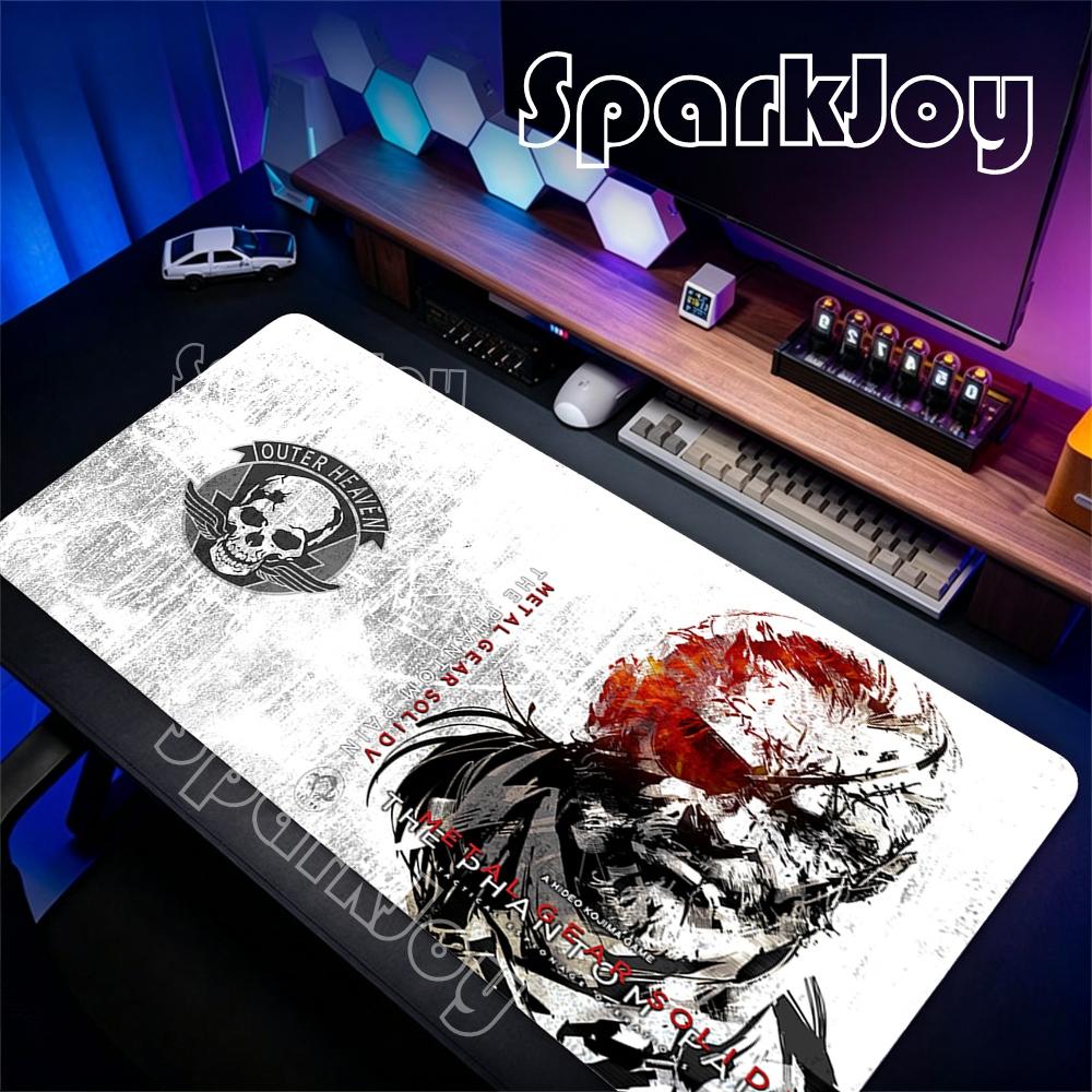 E-sports Game Non-slip Mousepad Metal Gear Solid Mouse Pad Large Laptop Gaming PC Lock Edge Thickened Computer Keyboard Desk Mat