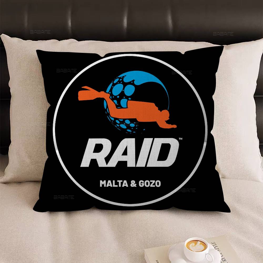 

Подушка для офиса Raid Diving, наволочка, чехол для автомобильной подушки 45X45 см, наволочка для поясничной подушки, наволочка для диванной подушки 12x12Inch