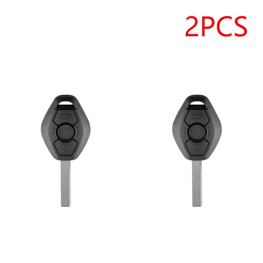 3 Buttons Remote Car Key Fob Case Shell For BMW E81 E46 E39 E60 E61 E63 E38 E83 E85 E86 Fob Key Case Cover without Chip/Battery