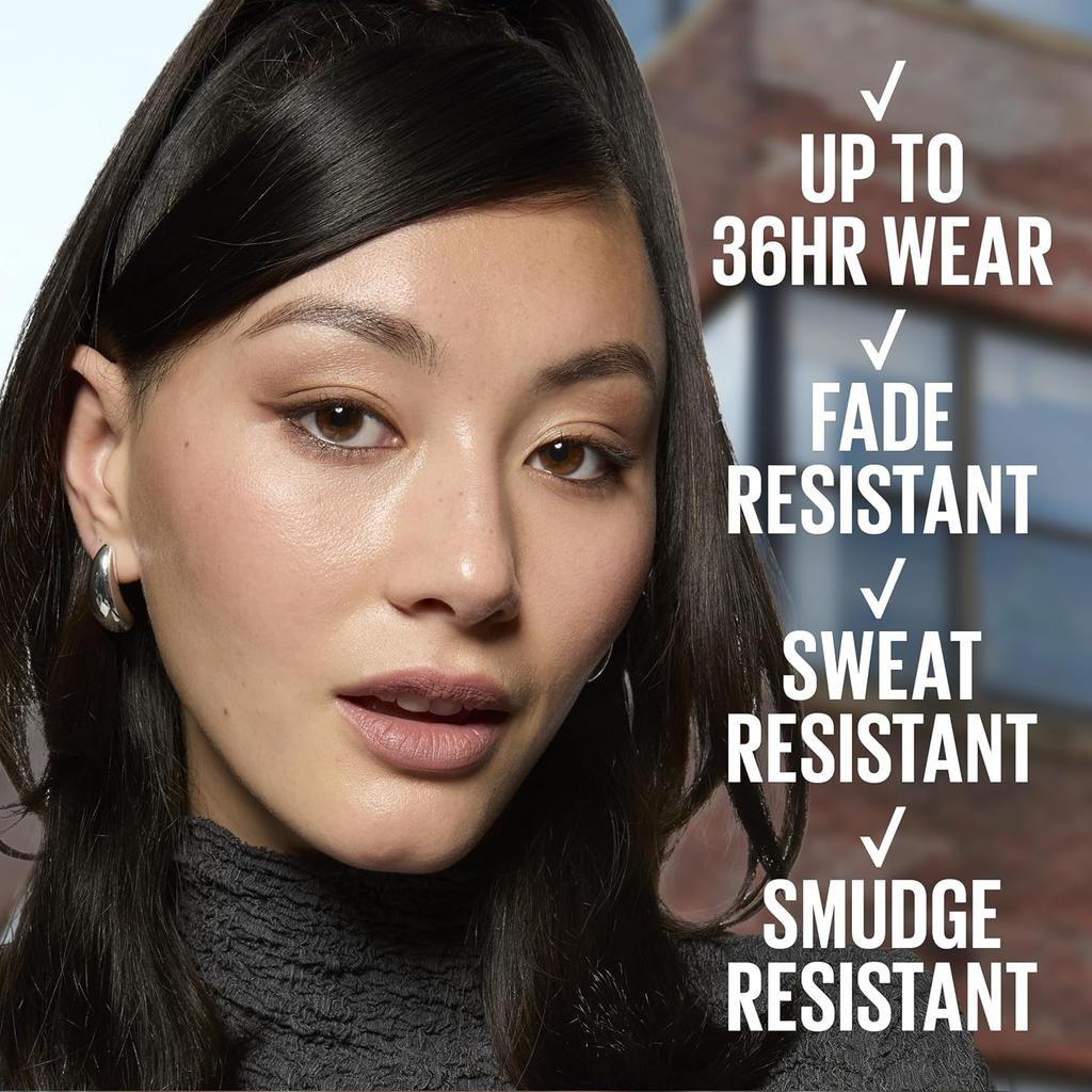Maybelline New York Smudge Proof Waterproof Gel Eyeliner Pencil Tattoo Studio Smokey Black 0.28g