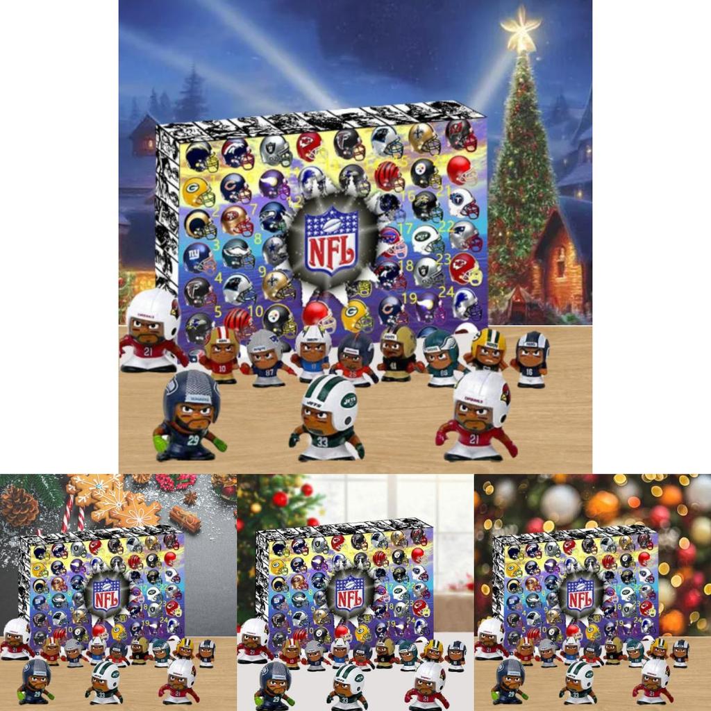 Nfl Advent Calendar 2024 Unique Super Bowl Christmas Countdown Box For Fans