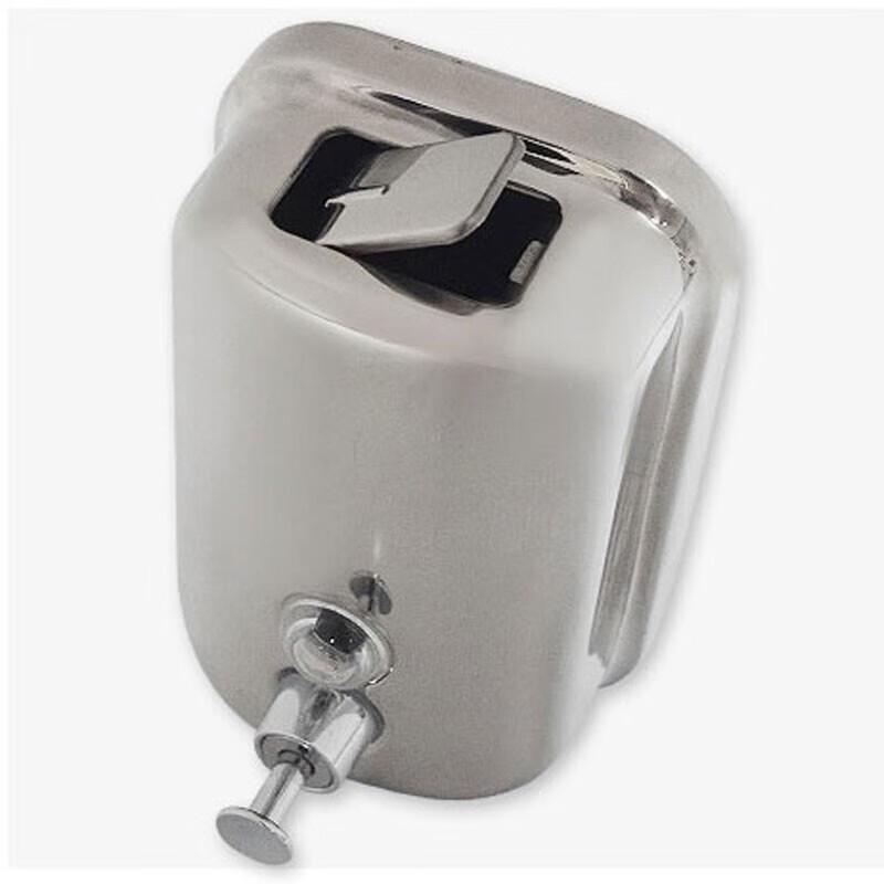 Homeglen 1000ml Wall-Mounted Stainless Steel Soap Dispenser