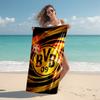 Proof Beach Towel with Borussia Dortmund Pattern - Soft,absorbent,quick-drying,machine Washable - Perfect for Swimming,camping,bathing