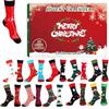 24 Days Of Christmas Socks Advent Calendars Socks Funny Christmas Socks New Year Navidad Socks Gifts For Boys Girls Men Women