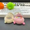 Small Coal Balls Korean Ins Internet Celebrity Rex Rabbit Hairball Cute Elf Schoolbag Pendant Car Keychain Mobile Phone Pendant