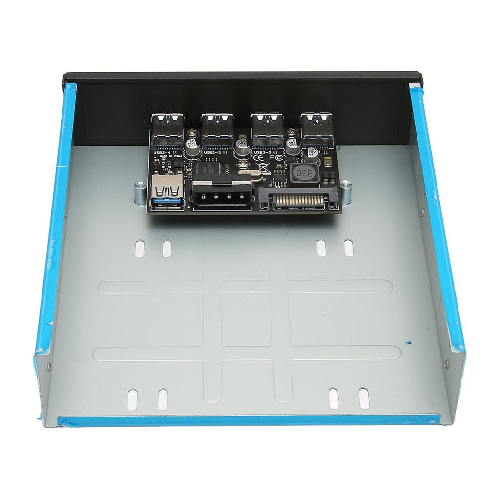 CD ROM Expansion Mobile Rack USB3.0x4 5Gbps High Speed Support BC1.2 Fast Charging USB3.0 Front Panel for PC Motherboard