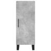 Highboard Concrete Grey 34.5 x 34 x 180 cm Particleboard