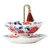 Creative Blue and White Umbrella Tea Strainer, Tea Ceremony Accessories Ceramic Tea Filter, Home Tea Table Decoration Ornaments