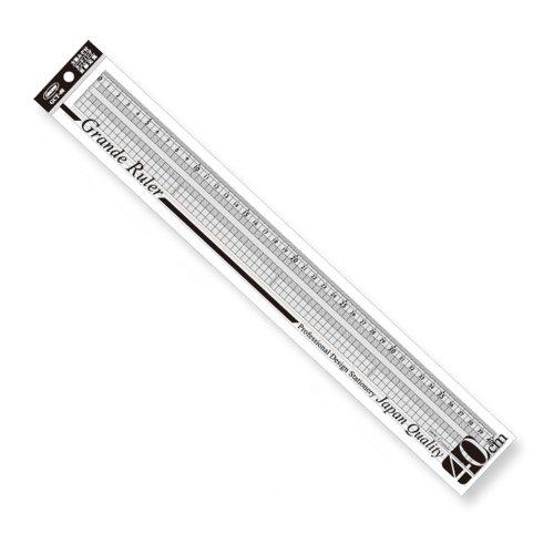 

Kyoei Plastics ORIONS Grande GCT-40 Square Groove Cutting Ruler 15.7 inches (40 cm)