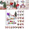 Christmas Countdown Calendar With Snowman Acrylic Ornaments For Holiday Gift Exchange