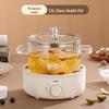Multifunctional Automatic Glass Flower Tea Pot for Home or Office