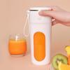 340ml Portable Juicer Electric Juicer Cup Rechargeable Mini Electric Juicer 1200mAh Juice Extractor 14 Blades for Outdoor Travel